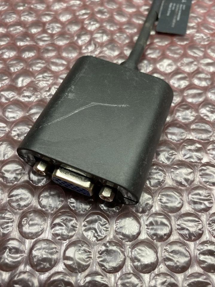 Used Dell DAYBNBC084 Mini DisplayPort to VGA Cable - Black - Image 2 of 4