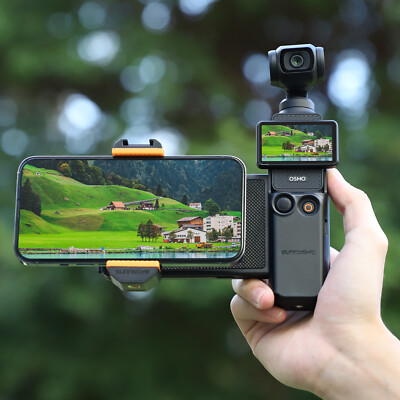 Extension Bracket Phone Clip Holder For DJI OSMO Pocket 3 Camera