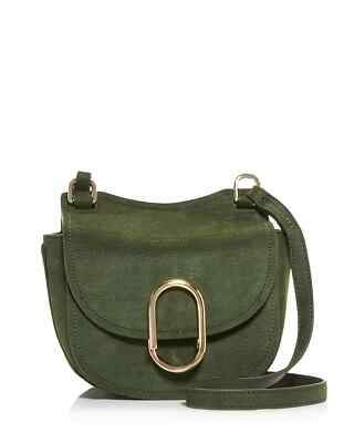3.1 Phillip Lim Alix Mini Hunter Suede Crossbody Green