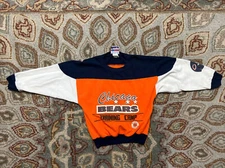 Vintage Distressed 80s Chicago Bears NFL Training Camp Sweatshirt Youth Size 7