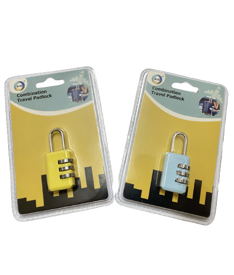 Suitcase Combination Padlock Luggage Travel Gym School Locker Security Lock