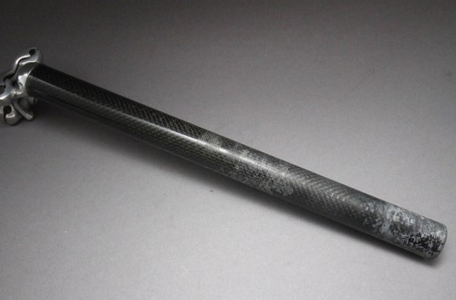 Campagnolo Record Carbon Seat Post / 1990s / ø 27.2 mm / 350 mm/ chorus titanium - Bild 5 von 14