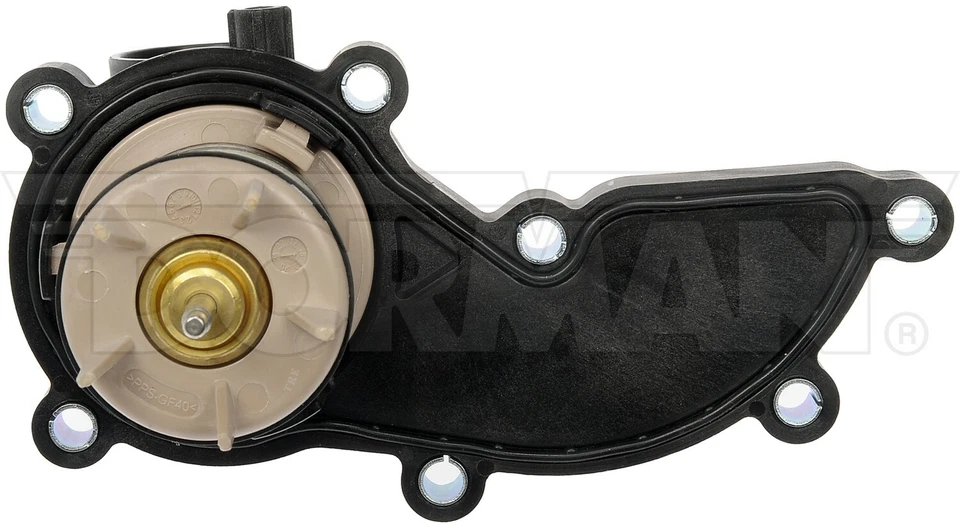 Подходит для Audi A6 Quattro 2009-2014 годов выпуска 3,0 л двигатель охлаждающая жидкость термостат корпус в сборе Dorman - Изображение 3 из 4