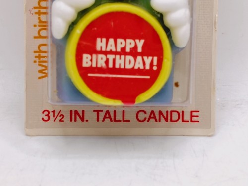 Vela vintage Looney Tunes Bugs Bunny decoración de pastel nuevo en caja original 1979 - Imagen 5 de 10