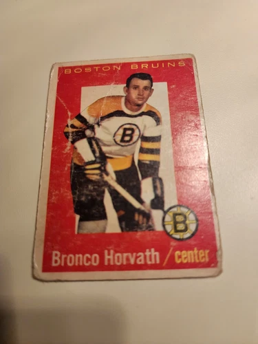 1959-60 Topps #56 Bronco Horvath BRUINS BOSTON
