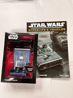 Star Wars Fanhome Raumschiffe & Fahrzeuge Die-Cast Modell #43 M-68 Landspeeder Schiff
