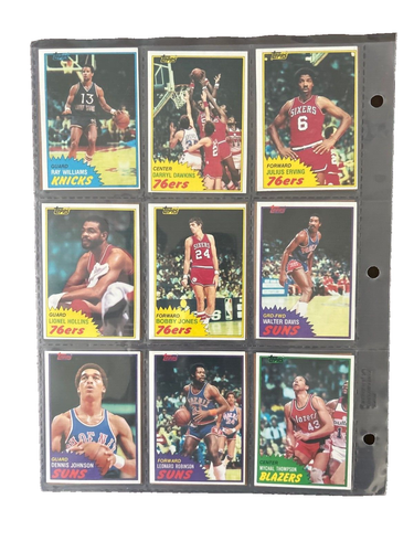 1981-82 Topps Basketball Card Set #1-110 2nd Year Bird & Magic NM-MT See Below - Picture 8 of 18