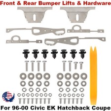 For 1996-2000 Honda Civic Ek Hatchback Front Rear Bumper Lifts With Hardware