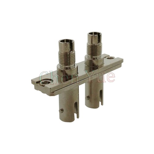 2pcs DIN-ST Hybrid Duplex Fiber Adapter Female to Female Rectangular Connector - Picture 4 of 4