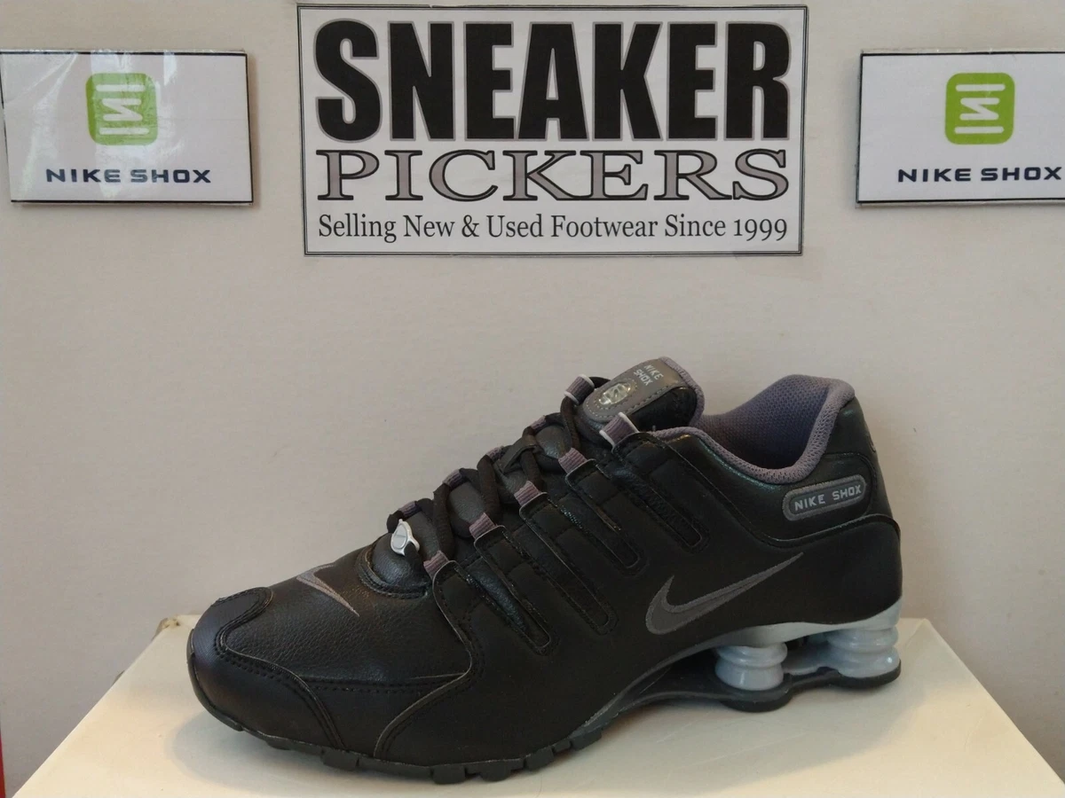 Nike Womens Shox NZ EU 488312 025 Black Wolf Grey Dark