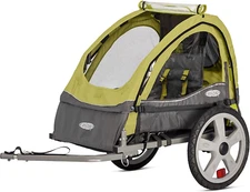 Sync and Take 2 Bike Trailer for Kids, Single and Double Seat Options, 5-Point H