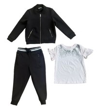 RIVER ISLAND ACTIVE ** GIRLS OUTFIT *JOGGERS TRACKSUIT JACKET TOP -Age 3-4 YEARS