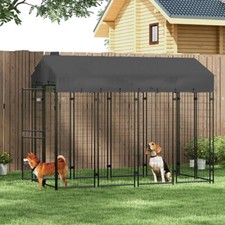 Heavy XL Large Outdoor Dog Kennel Dog Run Fencing Kennel Cage Safe Secure Crate