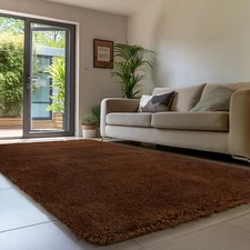 Large Soft Fluffy Shag Rug – Non-Slip Area Carpet for Living Room & Bedroom