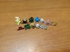 Vintage Metal Pins Lot Of 12 Great Condition Love And Beauty Rare And HTF