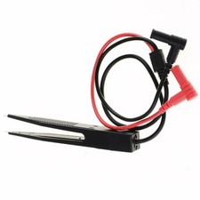 Chip Test Clip Meter Lead Probe Multimeter Tweezer Capacitor Resistance New