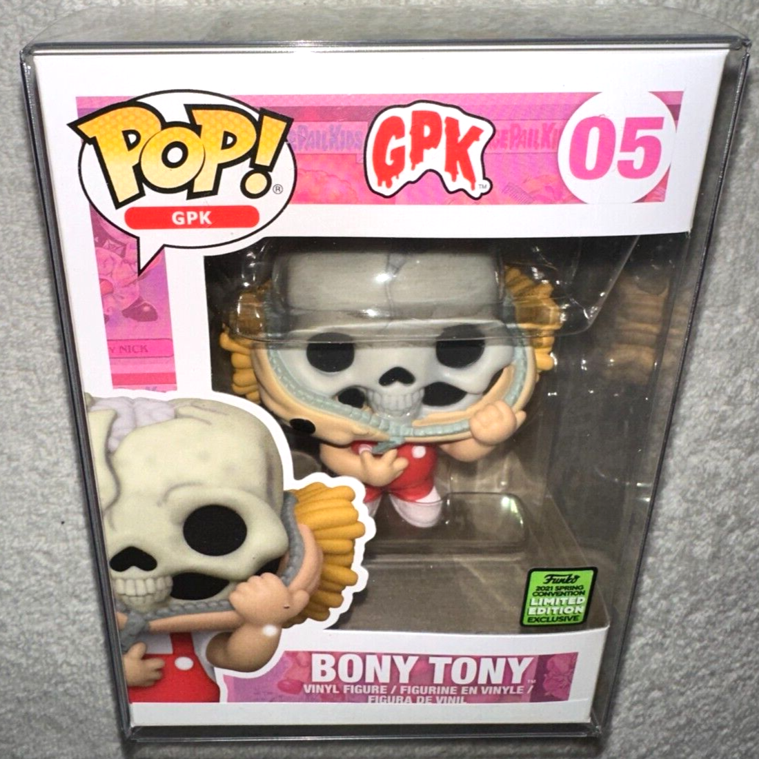 FUNKO POP BONY TONY 2021 SPRING CONVENTION EXCLUSIVE GARBAGE PAIL