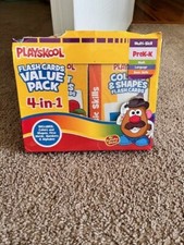 Playskool Flash Cards Value Pack - Alphabet/First Words/Shapes  Colors/Numbe...