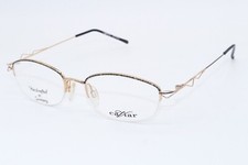 NEW CAVIAR M 4543 C24 GOLD HAVANA HANDCRAFTED AUTHENTIC FRAMES EYEGLASSES 52-18