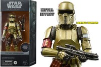 Star Wars The Mandalorian Black Series Carbonized Shoretrooper Action Figur