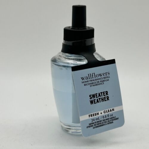 4-Pack Bath & Body Works SWEATER WEATHER Home Fragrance Wallflowers Refill Bulb - Picture 3 of 3