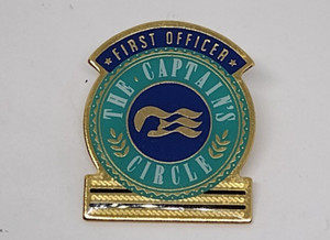 First Officer The Captain's Circle Princess Cruise Lapel Tack Pin