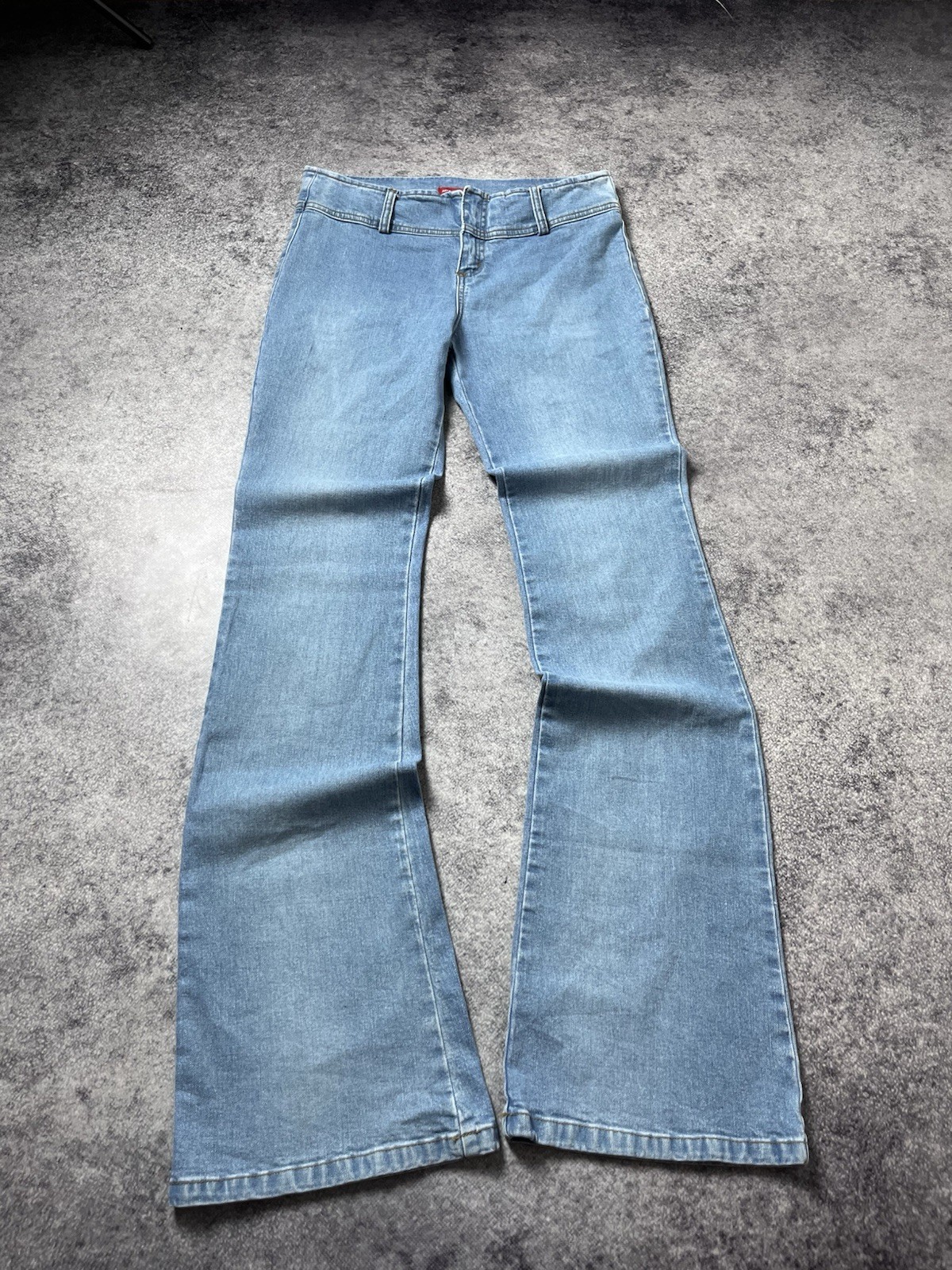 🔥00's Miss Sixty Vintage Bootcut Low Rise Flared Jeans Tornado Mart Style Y2K