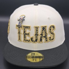 NEW ERA EXCLUSIVE TEXAS RANGERS 7 3/8s BALLCAP, TEJAS WITH VICENTE FERNANDEZ PIN
