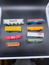 Vintage HO Scale Train Lot Cars Tyco Life-Like Bachmann Etc SOLD AS IS / READ