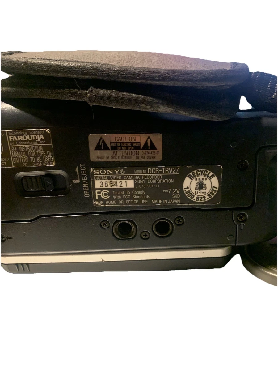 Sony Dcr Trv27 for sale | eBay