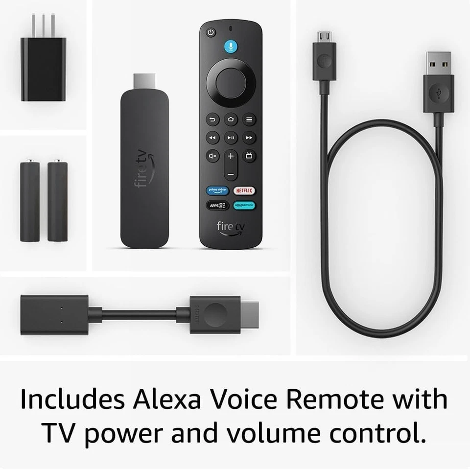 Amazon Fire TV Stick 4K Firestick | Ultra HD | Wi-Fi 6 | Alexa Voice Remote - Image 3 of 4