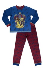 Image of Boys Harry Potter Gryffindor Pyjamas long sleeve PJs Ages 9-12