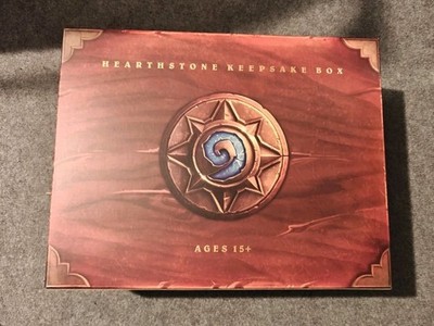 BLIZZARD HEARTHSTONE Keepsake Box Neu! limitiert ungeöffnet!