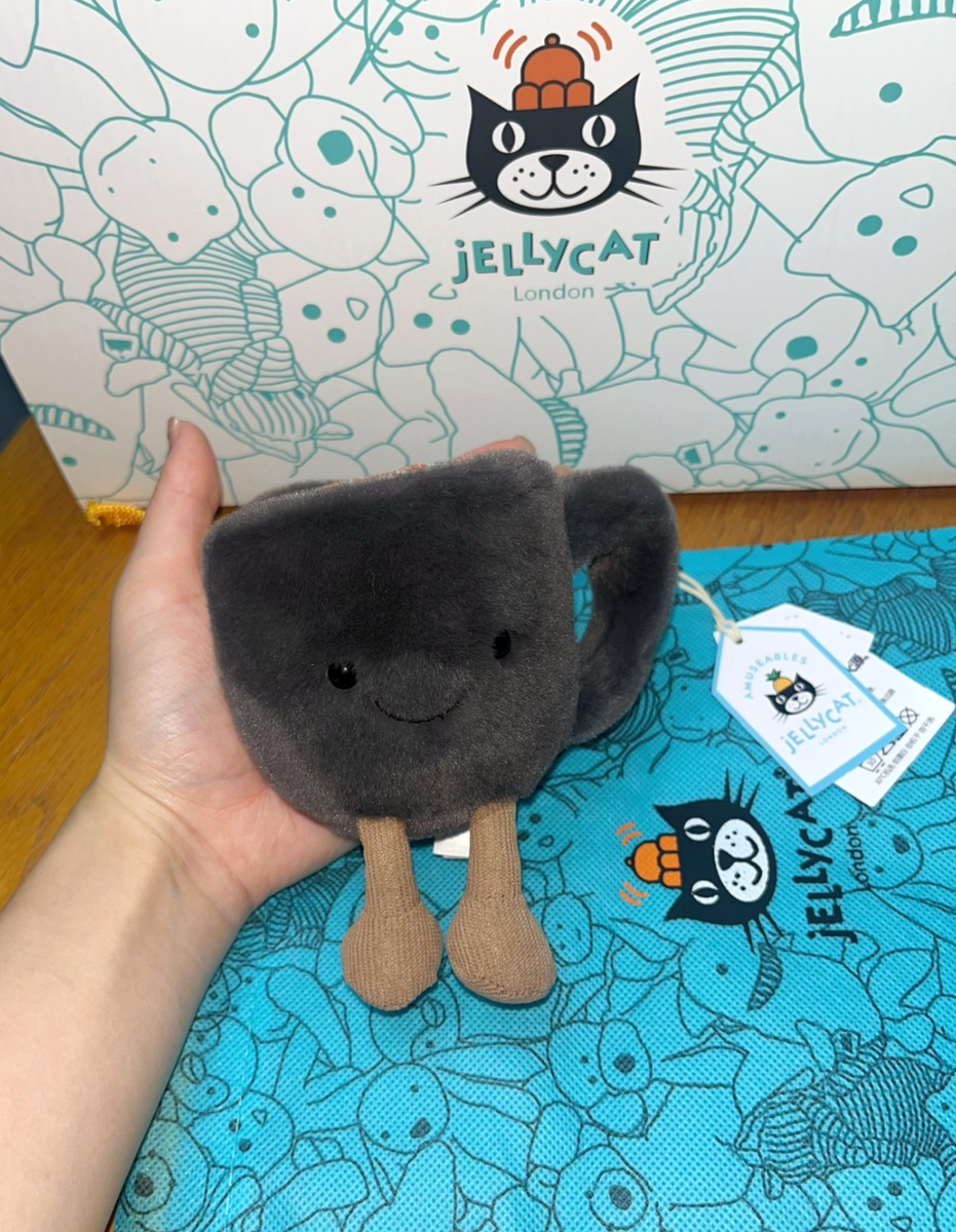 Jellycat Amuseable Coffee Cup Bag Charm - Cute & Fun | eBay