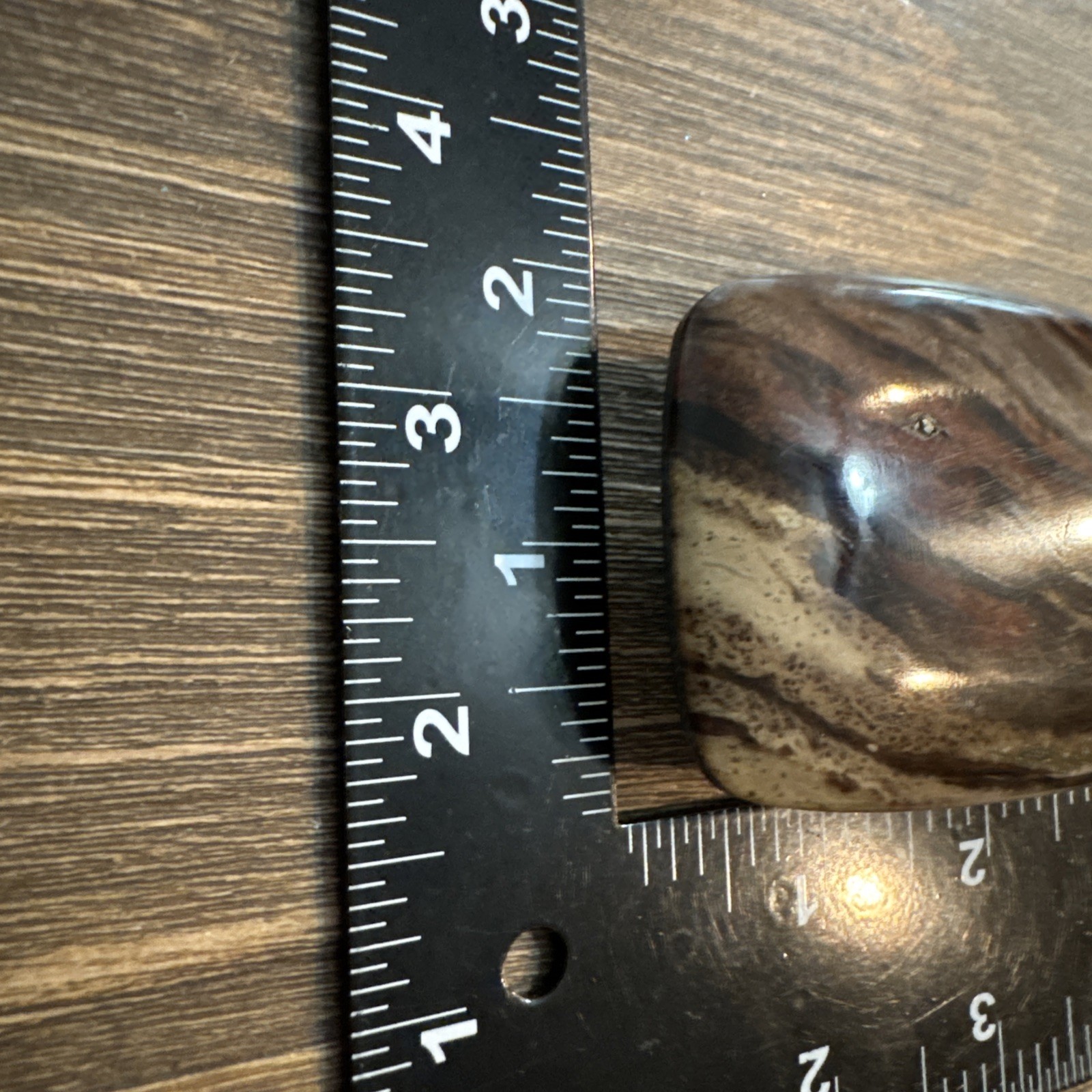 Large Polished Stone Rectangle Rounded Corner Bel… - image 13