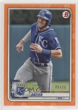 2020 Bowman Orange 21/25 Hunter Dozier #91 6o3