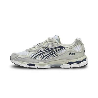 Original Asics Gel-NYC White Midnight Navy Grey 1203A383-118 NEU