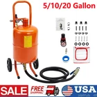 5/10/20Gallon Pressurized Abrasive Blaster Sand Blaster Portable Air Sandblaster