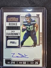 2023 Panini Contenders - Rookie Ticket RPS Variation Zach Charbonnet #141 (RC)