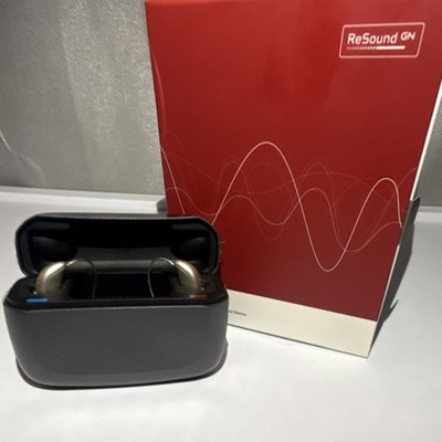 ReSound OMNIA 60 Rechargeable Bluetooth RIC Hearing Aid Set Digital Both Ears