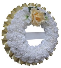 Funeral Flowers, Memorial Flowers, Funeral Wreath, Tribute Flowers for Mum, Nan