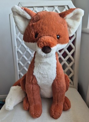 Jellycat Quinn Fuchs rot groß brandneu mit Etikett Stofftier Plüschtier nicht mehr produziert selten