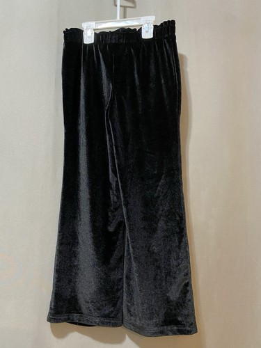 Rachel Zoe Girls Long Sleeve Flannel Shirt + Velvet Flare Pants SZ M (7/8) Black - Picture 18 of 21