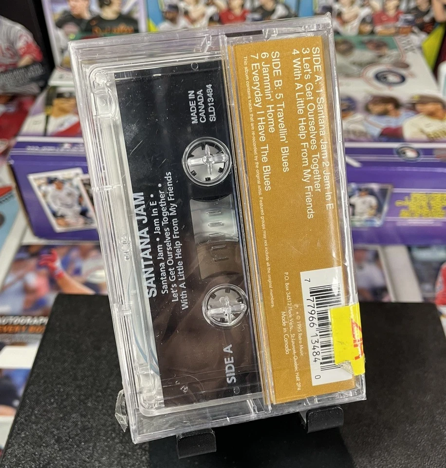 Carlos Santana Jam Cassette FACTORY SEALED Brand New!! Unopened - Image 3 of 4