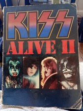 KISS Alive II Songbook Guitar Piano Vocal Sheet Music 1978 Vintage