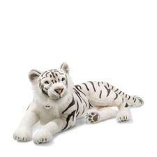 Steiff - Tuhin, the White Tiger Stuffed Animal - 075742