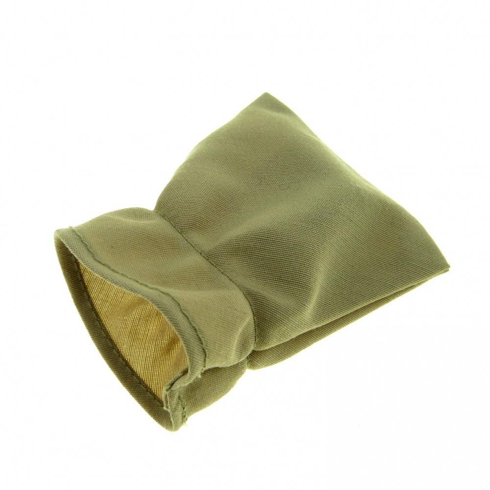 1x Lego Duplo Fabric Cement Bag Beige Gray Accessory Bob The Builder x1027