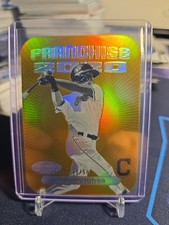 2020 Bowman's Best - Franchise 2020 Die-Cuts Nolan Jones #FFDC-NJ Gold Refractor