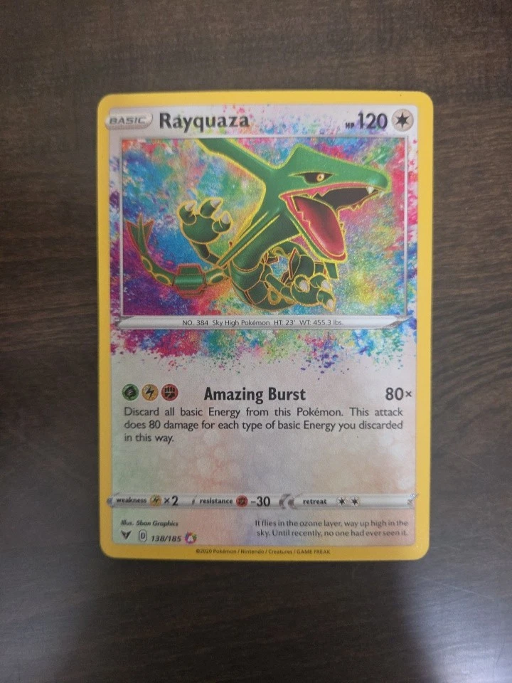 Rayquaza 138/185 Swsh04: Vivid Voltage for sale | eBay