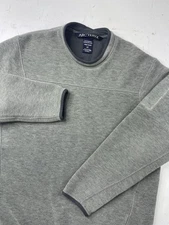 Arc'teryx Pullover Unisex Small Gray Polartec Fleece Long Sleeve *Read Arcteryx